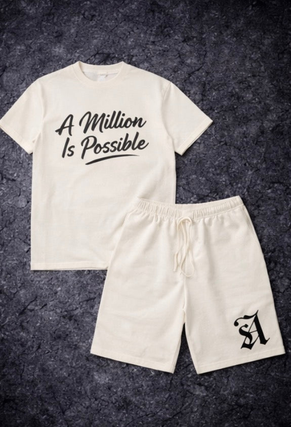 A Million Is Possible Cream Matching Set