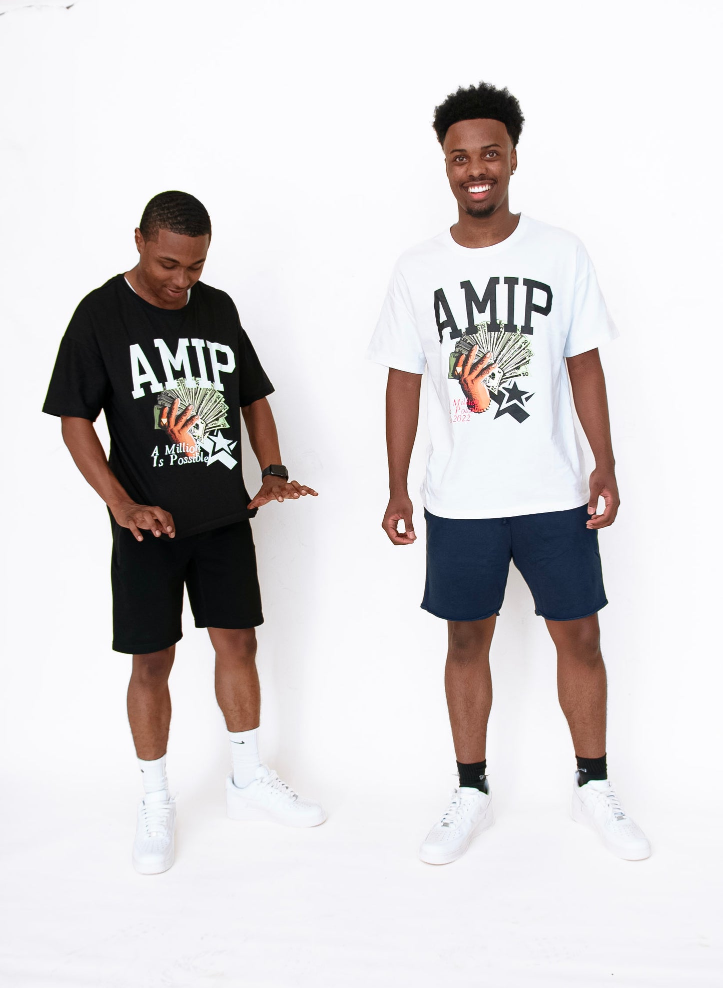 Amip White Spread Tee