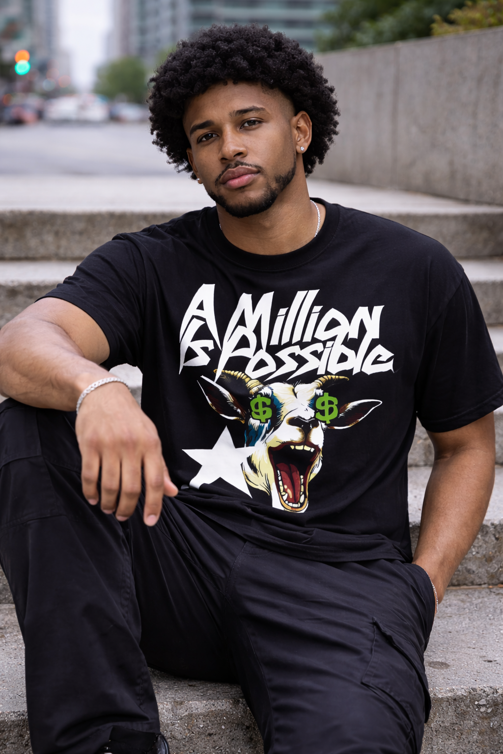 Money Goat Tee Shirt