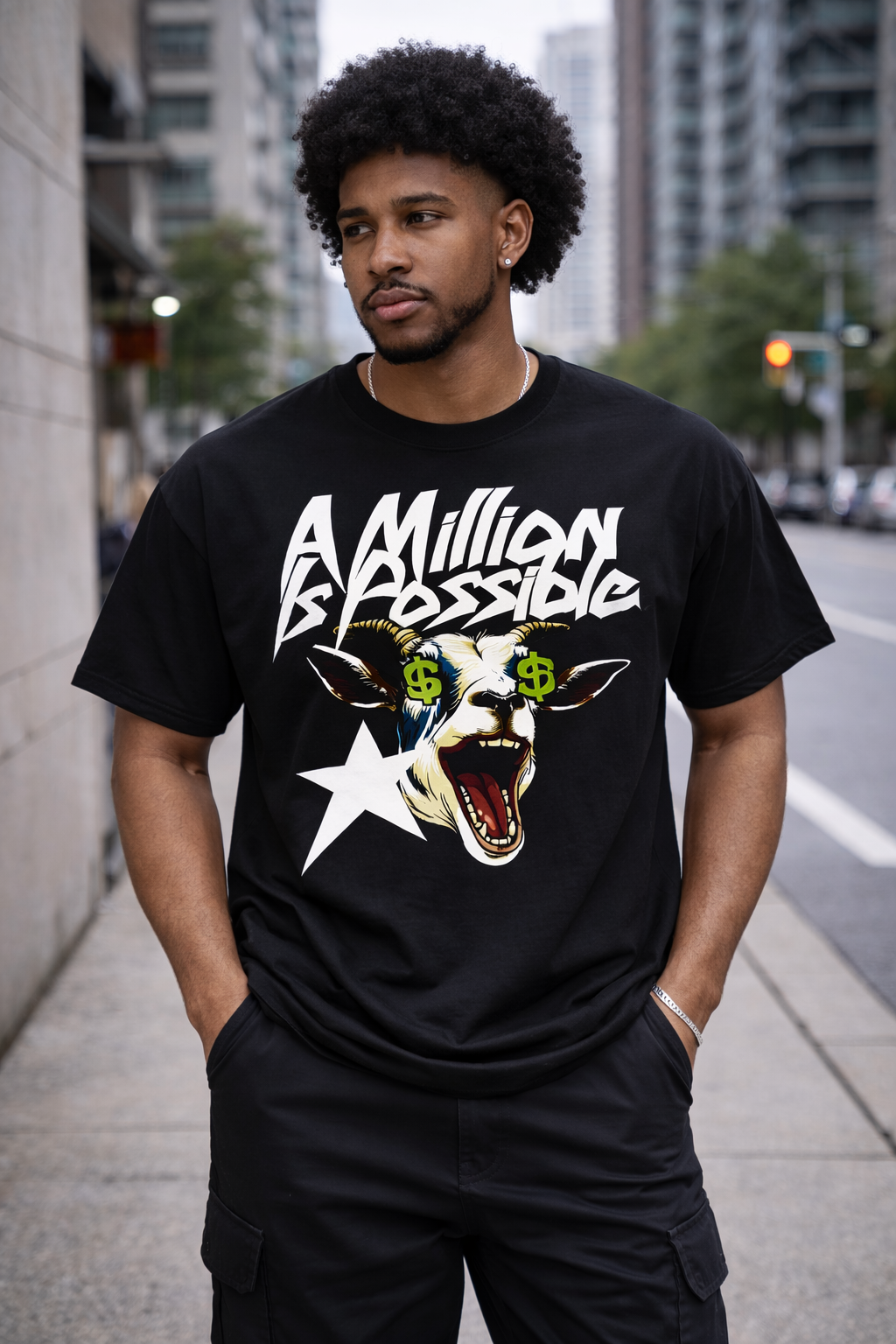 Money Goat Tee Shirt