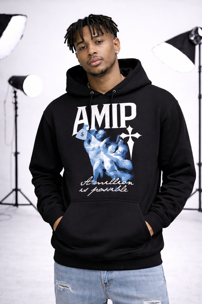Amip Chase The Bag Hoodie Black