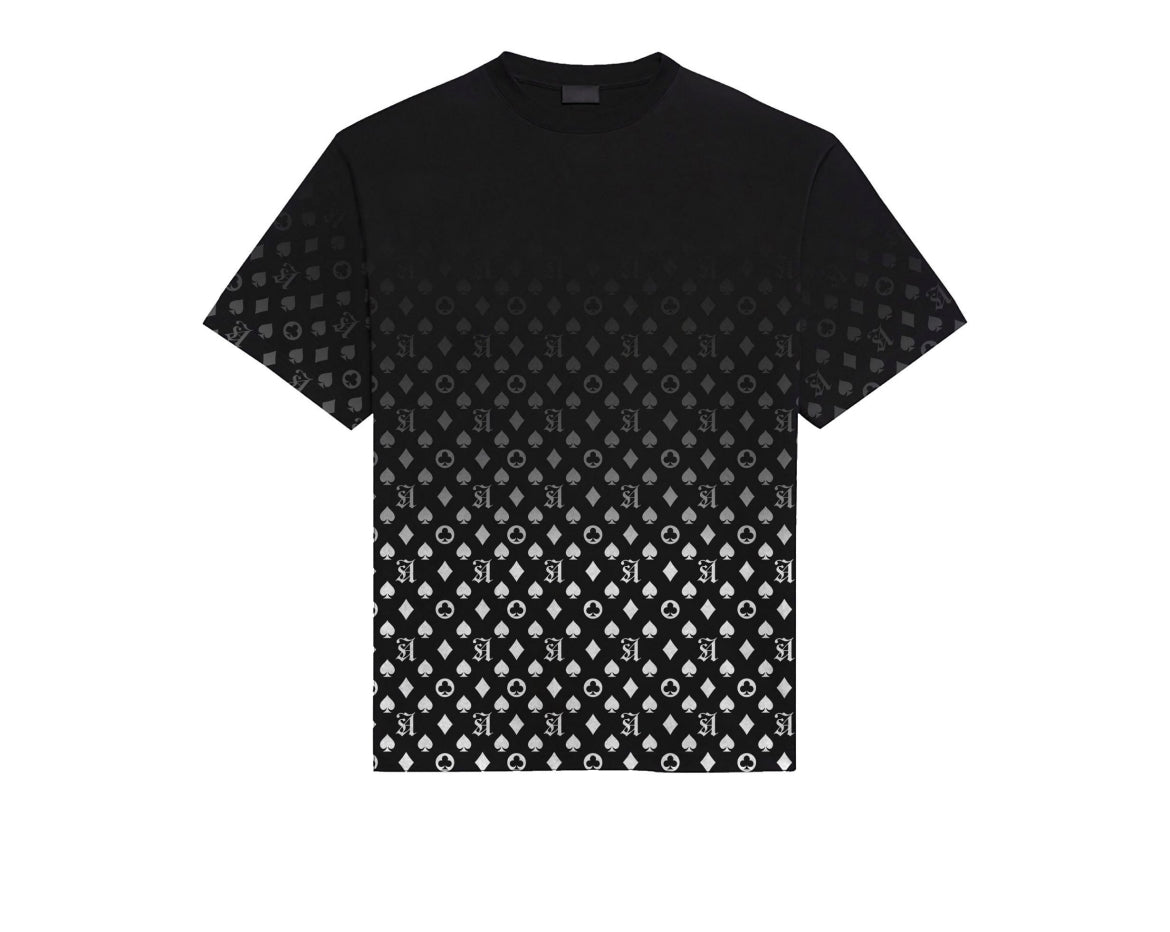 Amip Monogram Black Tee