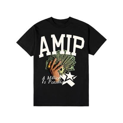 Amip Black Spread Tee
