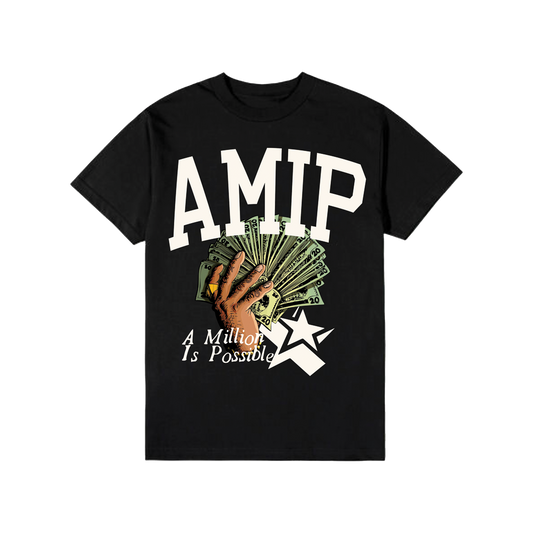 Amip Black Spread Tee