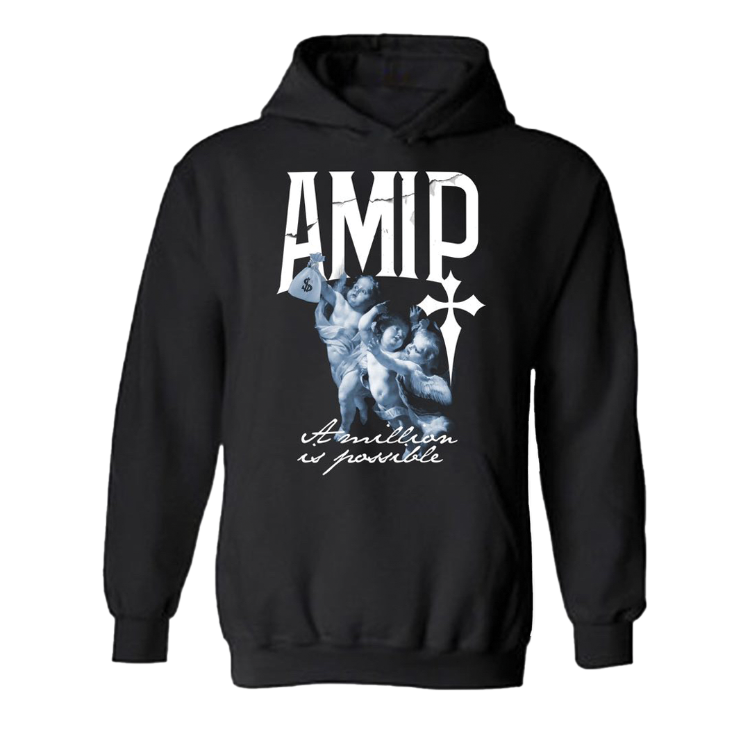 Amip Chase The Bag Hoodie Black