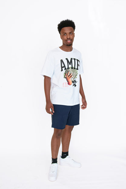 Amip White Spread Tee